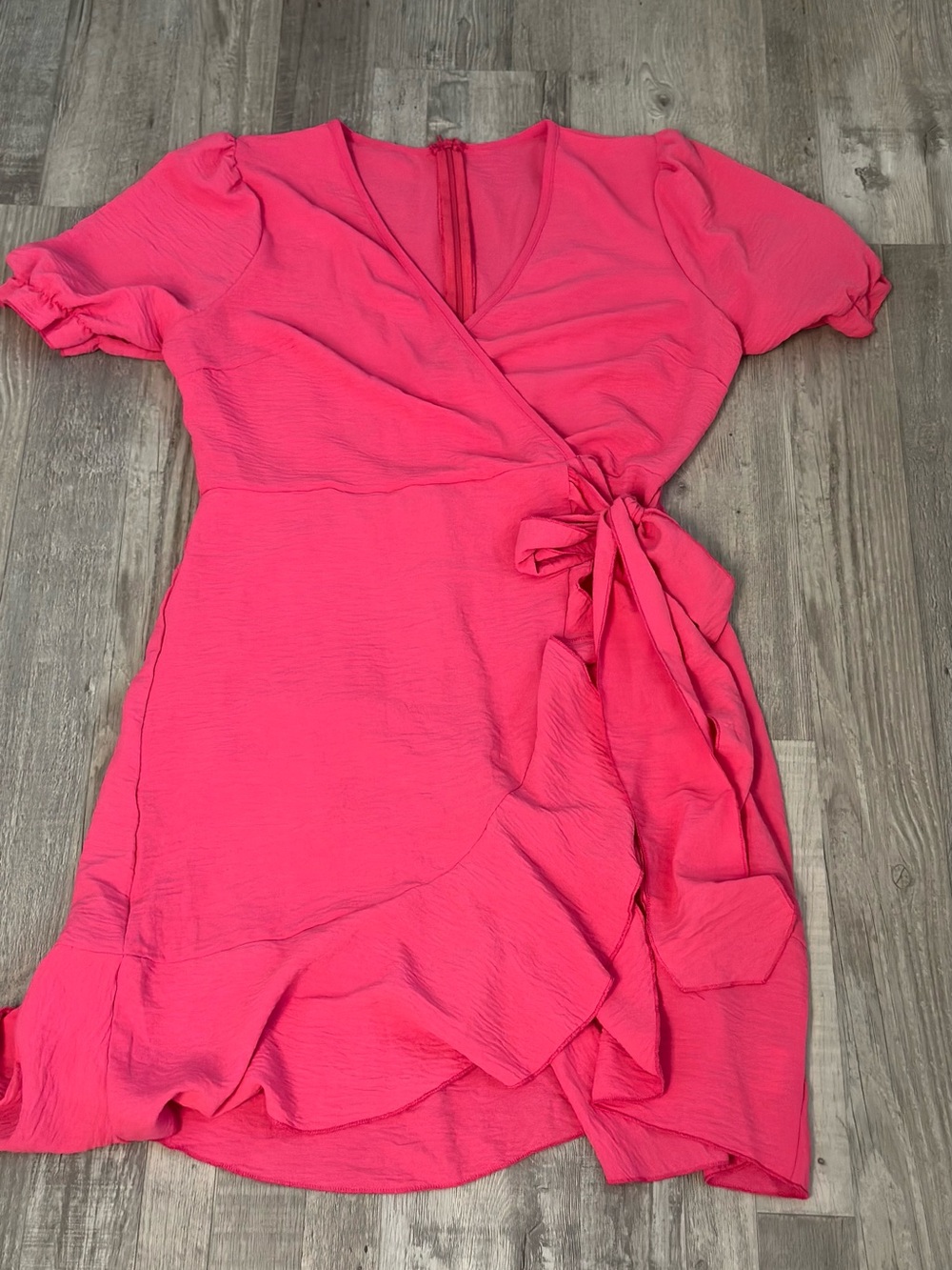 SHEIN Casual Dress Size Large Hot Pink